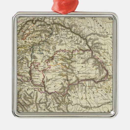 Ungarn Silbernes Ornament (Vorne)