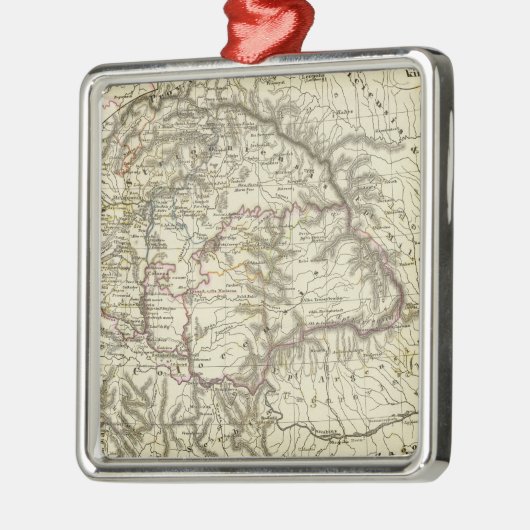 Ungarn Silbernes Ornament (Links)