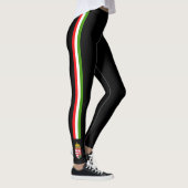 Ungarn stripes Flagge Leggings (Rechts)