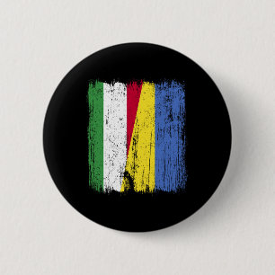 Ungarn Ukraine Halbflagge Ungarisch Ukrainisches E Button