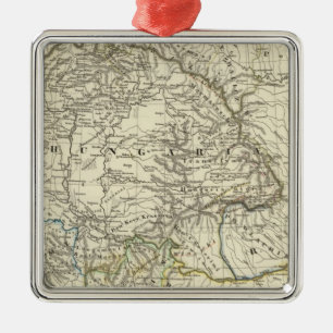 Ungarn und sein Durchland zur Löschung Silbernes Ornament