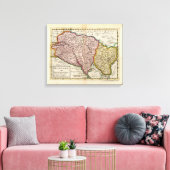Ungarn und Transilvanien Leinwanddruck (Insitu (Wohnzimmer))