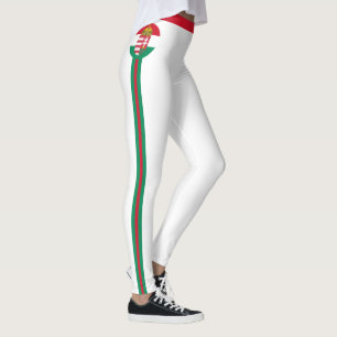 Ungarn/Ungarische Flagge - Modereisen/Sportfans  Leggings