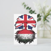 Ungarn Vereinigtes Königreich Postkarte (Stehend Vorderseite)