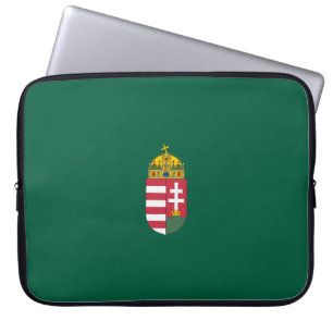 Ungarn Wappen Arme Landesymbol magyar Emblem Fla Laptopschutzhülle