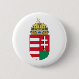 Ungarn-Wappen Button