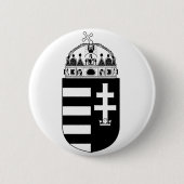 Ungarn Wappen Button (Vorderseite)