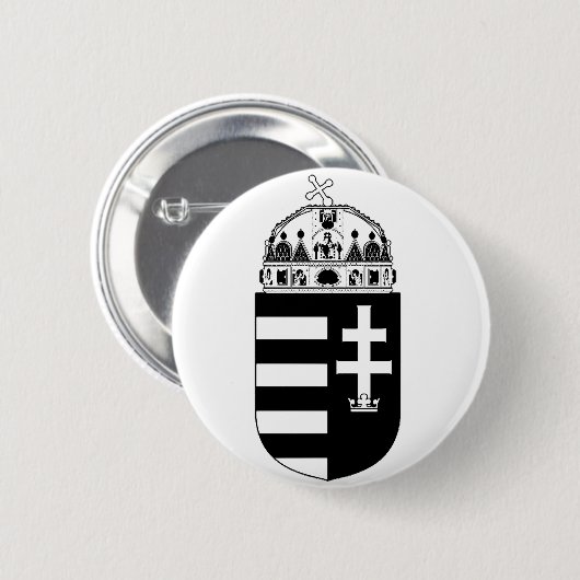 Ungarn Wappen Button (Vorne & Hinten)