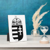 Ungarn Wappen Fotoplatte (Seite)