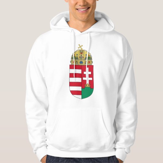Ungarn-Wappen HU Hoodie (Vorderseite)
