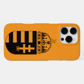 Ungarn Wappen iPhone Hülle (Rückseite (Horizontal))