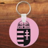 Ungarn Wappen Schlüsselanhänger (Rückseite)