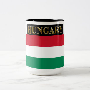 UNGARN ZWEIFARBIGE TASSE