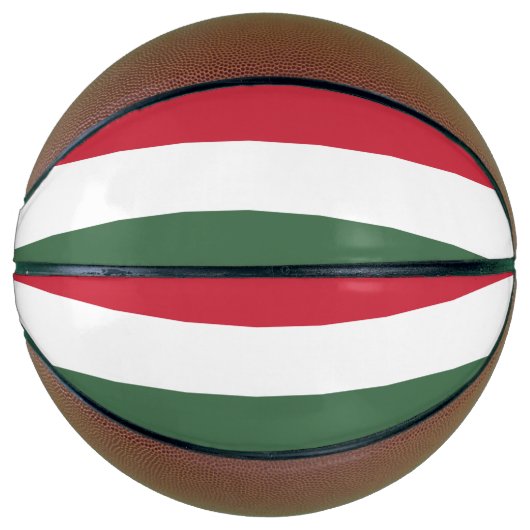Ungarnflagge Basketball (Vorderseite)