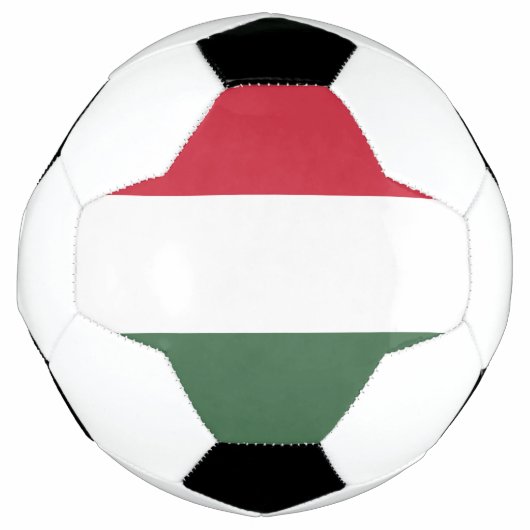 Ungarnflagge Fußball (Vorderseite)