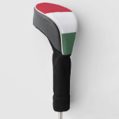 Ungarnflagge Golf Headcover (angewinkelt)