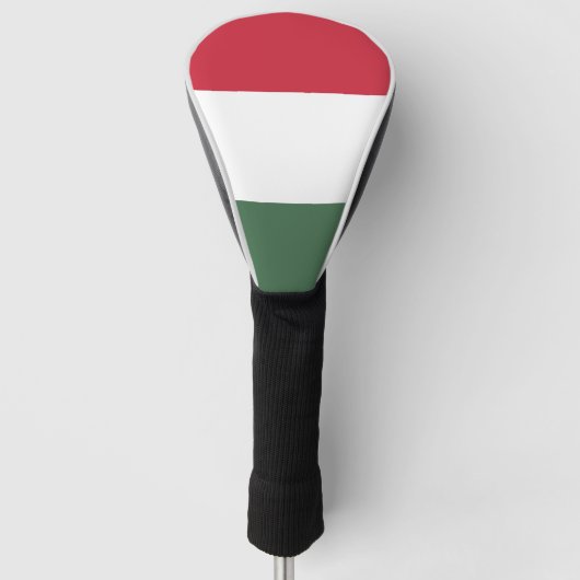 Ungarnflagge Golf Headcover (Vorderseite)