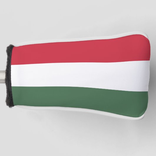Ungarnflagge Golf Headcover (Vorderseite)