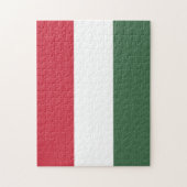 Ungarnflagge Puzzle (Vertikal)