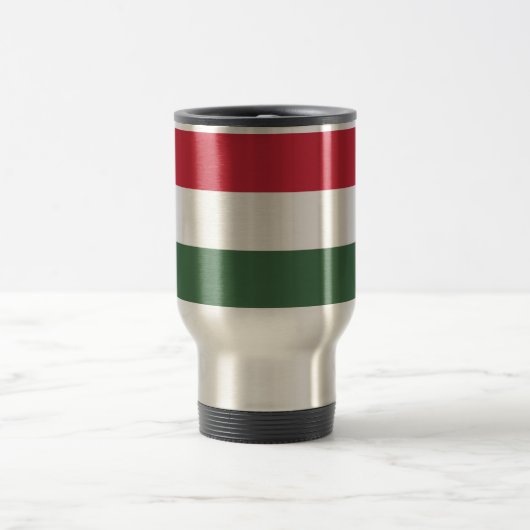 Ungarnflagge Reisebecher (Mittel)