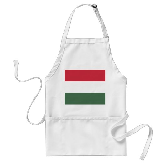 Ungarnflagge Schürze (Vorne)