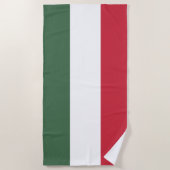Ungarnflagge Strandtuch (Vorderseite)
