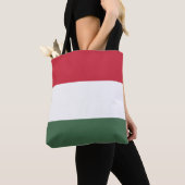 Ungarnflagge Tasche (Von Nahem)