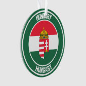 Ungarnrunde Embleme Ornament (Vorderseite)