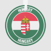 Ungarnrunde Embleme Ornament (Rückseite)
