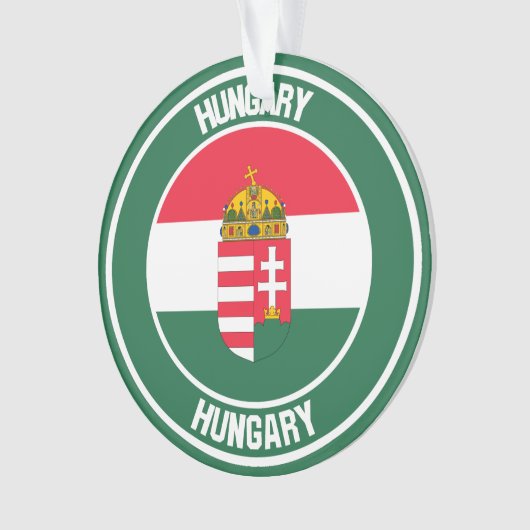 Ungarnrunde Embleme Ornament (Vorderseite)