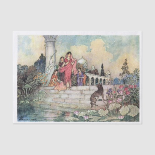 Ungebetener Gast Seidenpapier (Vorderseite)