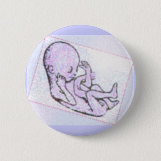 ungeborene Babe Button (Vorderseite)