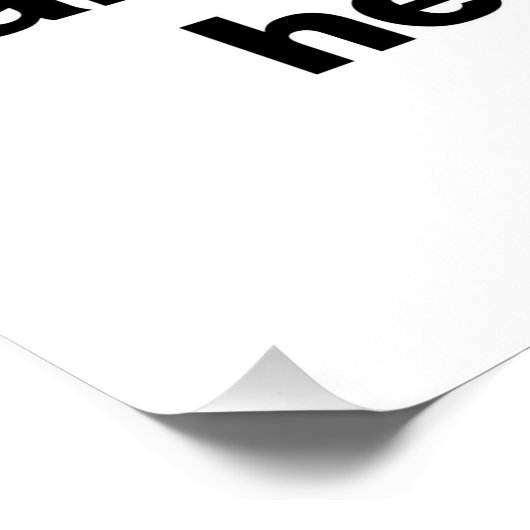 Ungeborene Kinder und Gesundheitsversorgung Poster (Ecke)