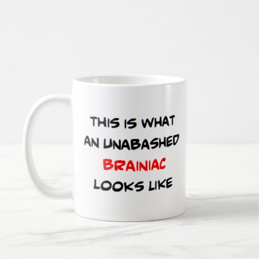 ungebremstes Gehirn Kaffeetasse (Links)