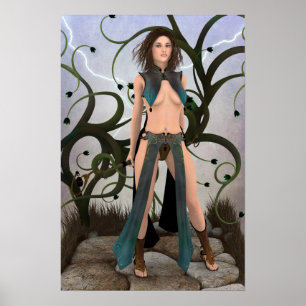 Ungebrochenes Soul Fantasy Art Poster