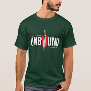 Ungebundene Fette Typografie Moderne Grafik T-Shirt