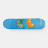 Ungeduldige Raupe Skateboard (Horizontal)