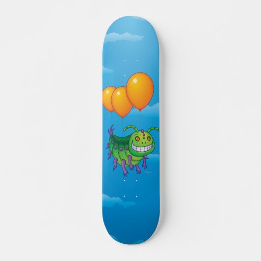 Ungeduldige Raupe Skateboard (Vorne)
