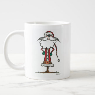 ungeduldiger Santa Jumbo-Tasse