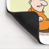 ungeeignetes rührendes Gefängnis Mousepad (Ecke)