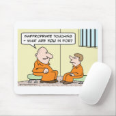 ungeeignetes rührendes Gefängnis Mousepad (Mit Mouse)