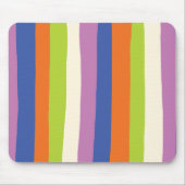 Ungefärbte Streifen: Blau, orange, Lila, grün und Mousepad (Vorne)
