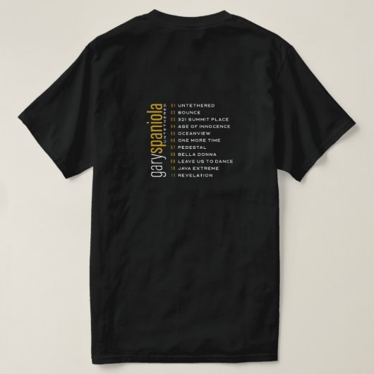 Ungefesseltes BLK - vorne und hinten 0128 T-Shirt (Design Rückseite)