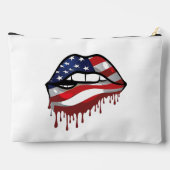 Ungefilterte US Flagge Zubehörtasche (Rückseite)