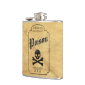 Ungefiltertes Gift - Dunkelgotischer Spaß Flachmann (Links)