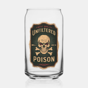 Ungefiltertes Gift Vintages Halloween Dosenglas