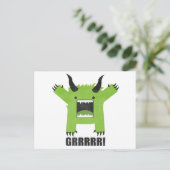 Ungeheuer Postkarte (Stehend Vorderseite)