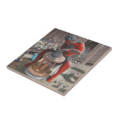 Ungeheuer-spinnende Fliese (Seite)