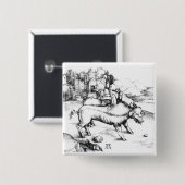 Ungeheueres Schwein Button (Vorne & Hinten)
