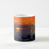 Ungeheure Dankbarkeit Sunset Beach Inspiriert Kaffeetasse (Mittel)